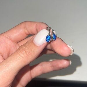 Kendra Scott blue earrings